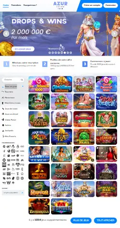 l'application et interface Gxmble Casino