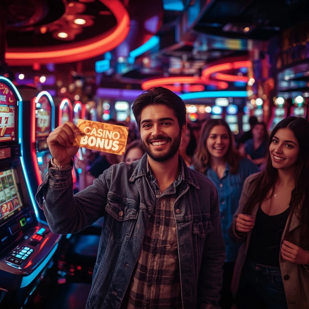 a person with a casino bonus GXMBLE CASINO