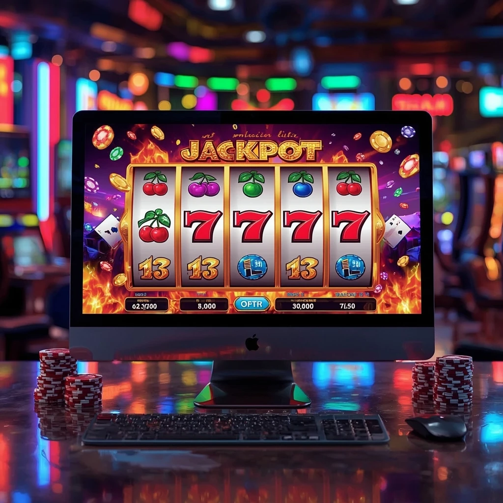 slots sur le moniteur Gxmble Casino